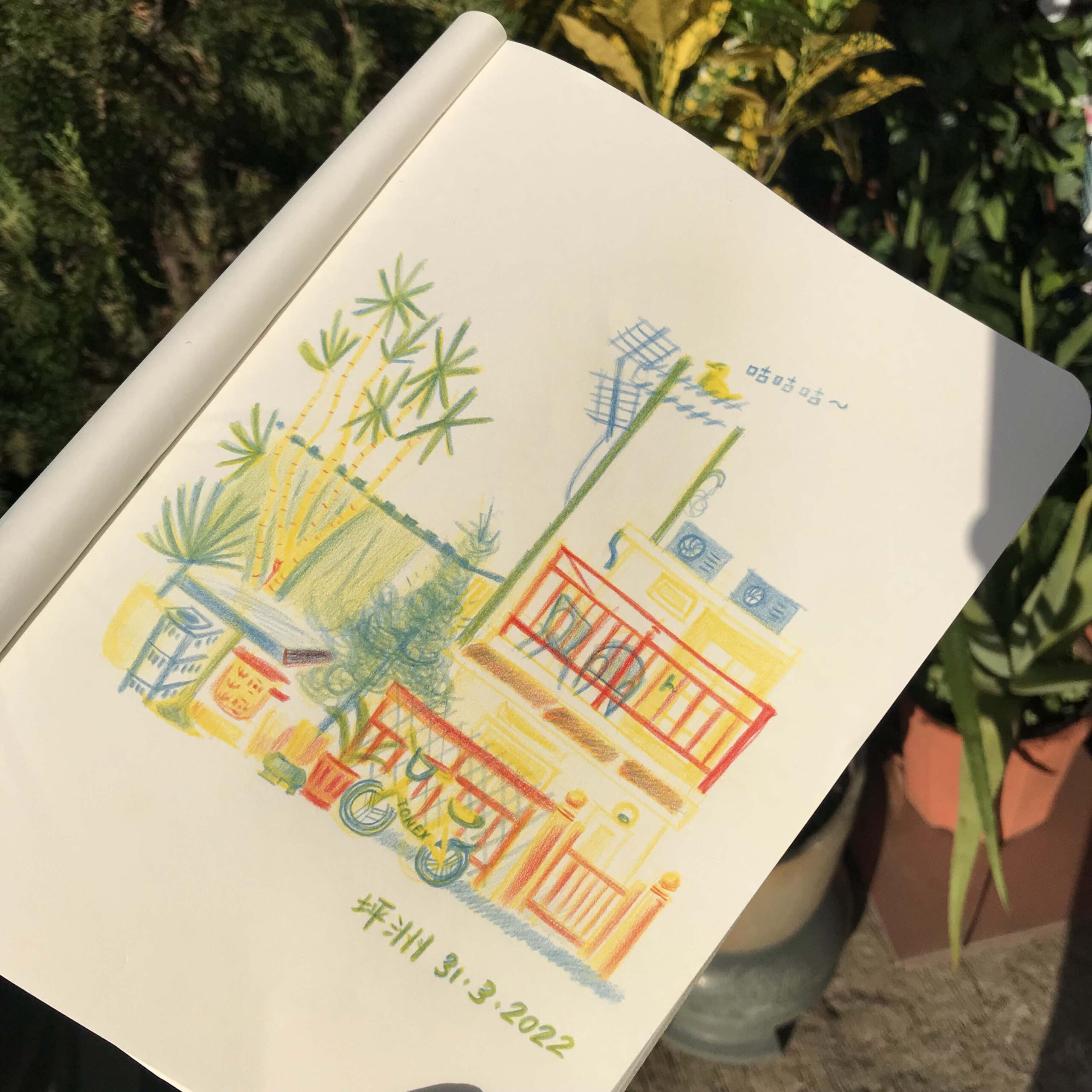 Urban Sketching in Peng Chau