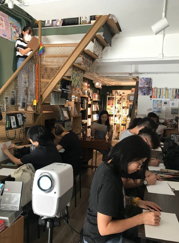 handdrawn community map workshop_drafting